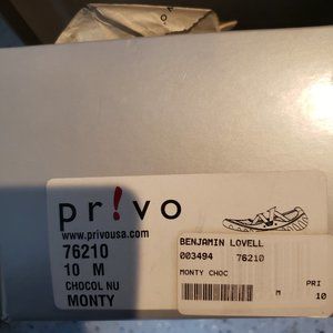 Privo Monty Brown Size 10